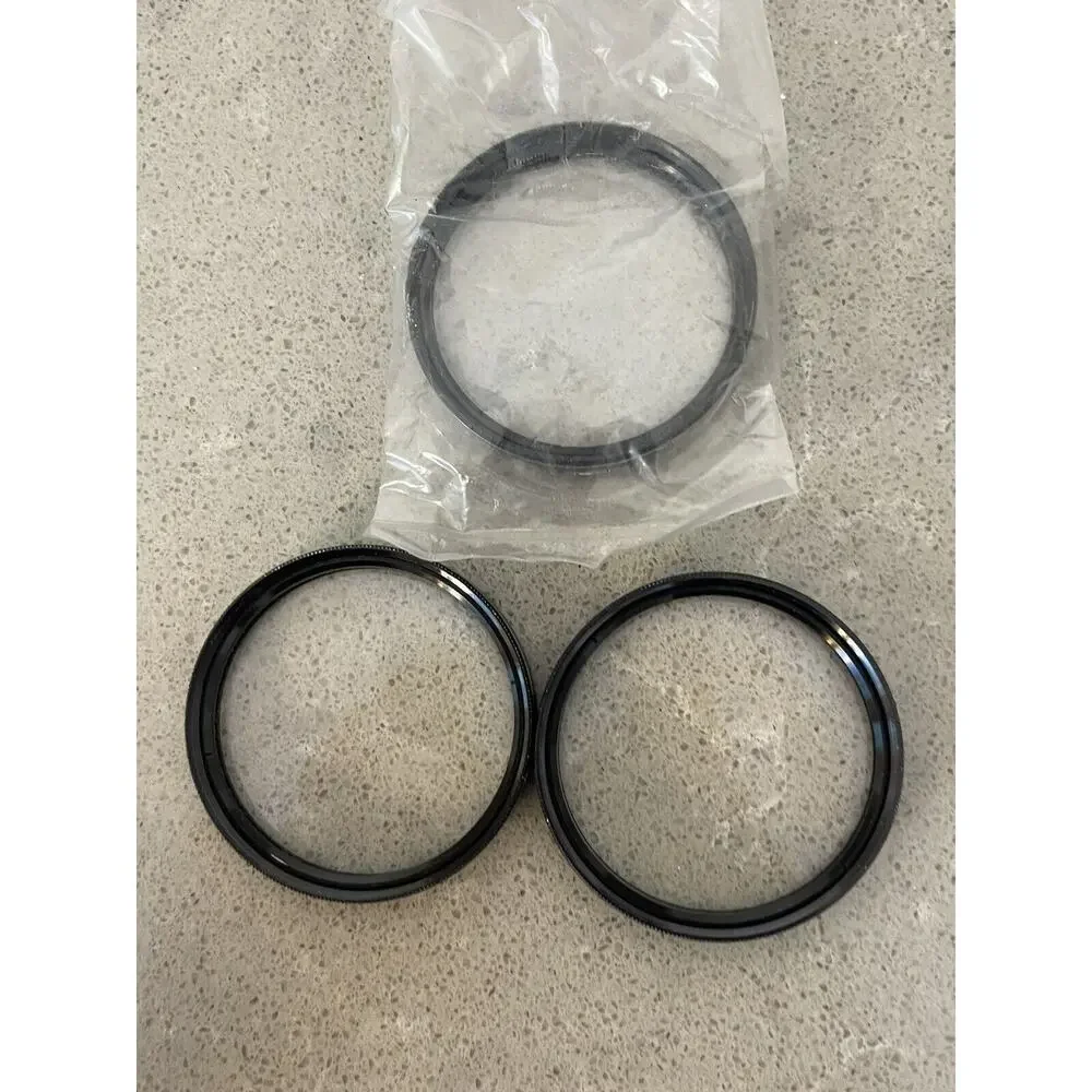 Vintage Hoya Coated Close-Up 46mm Lens Set (+1, +2, +3) Filters w/ Case - NICE!